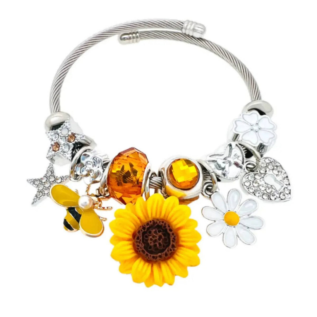 Daisy Flowers Openings Fashion High Sense Niche Bracelet