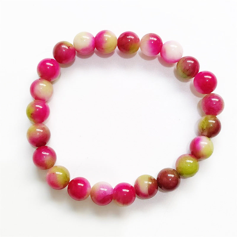 Live Broadcast Chalcedony Beaded Fashion Sweet Bracelets