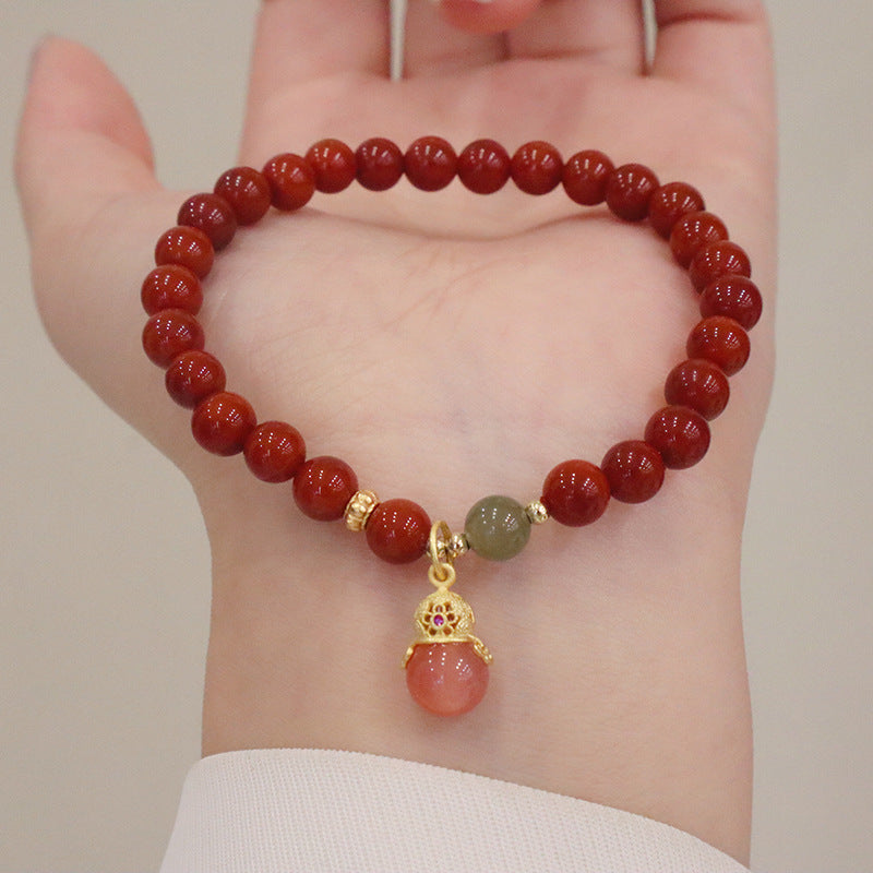 Red Agate Jade Temperament Wild Life Bracelets