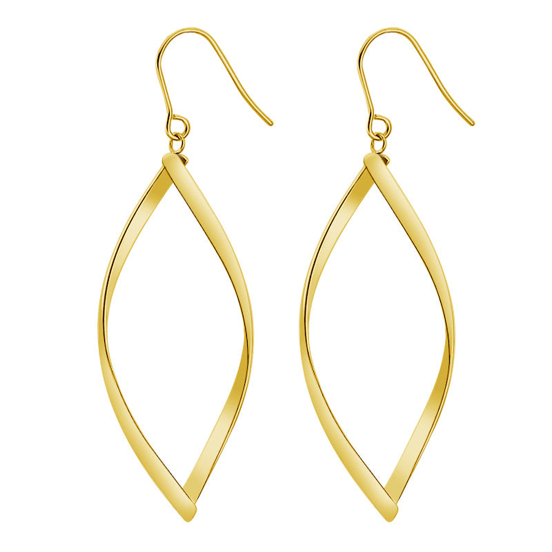 Women's Hook Simple Fashionable Temperamental Geometric Titanium Pendants