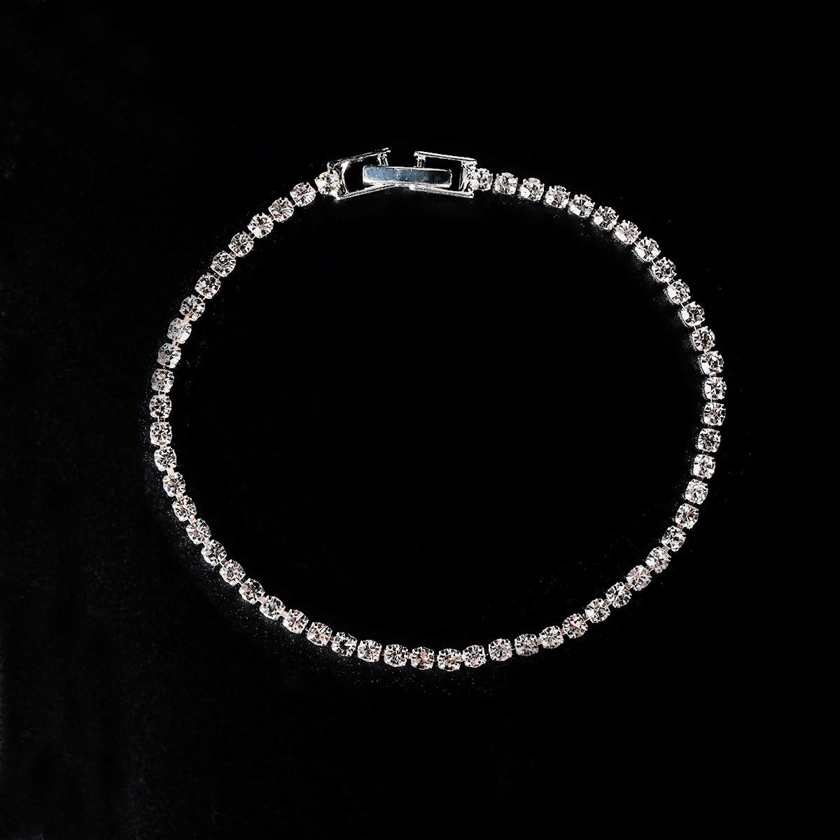 Verzierung elegante glänzende Strass-Volldiamant-Armbänder