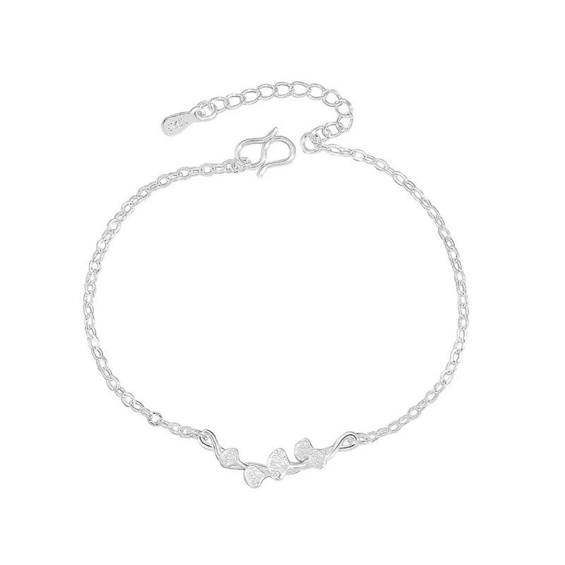 Korean Style Leaf Light Luxury Fresh Ginkgo Bracelet