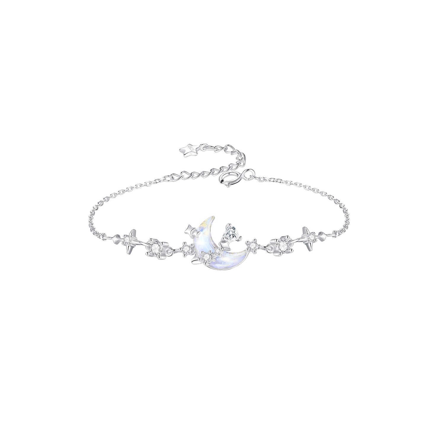 Bracelets lune et diamants Star River Falling Dream