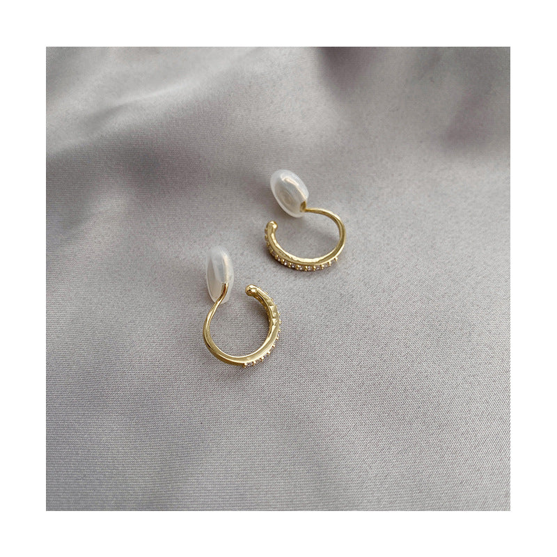 Female Simple Compact High Sense French Style Ear Clip