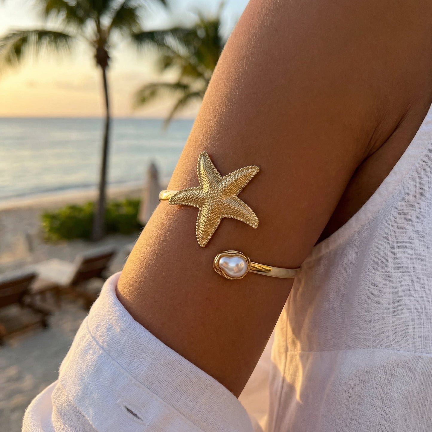 Female Daily Leisure Opening Adjustable Upper Rings