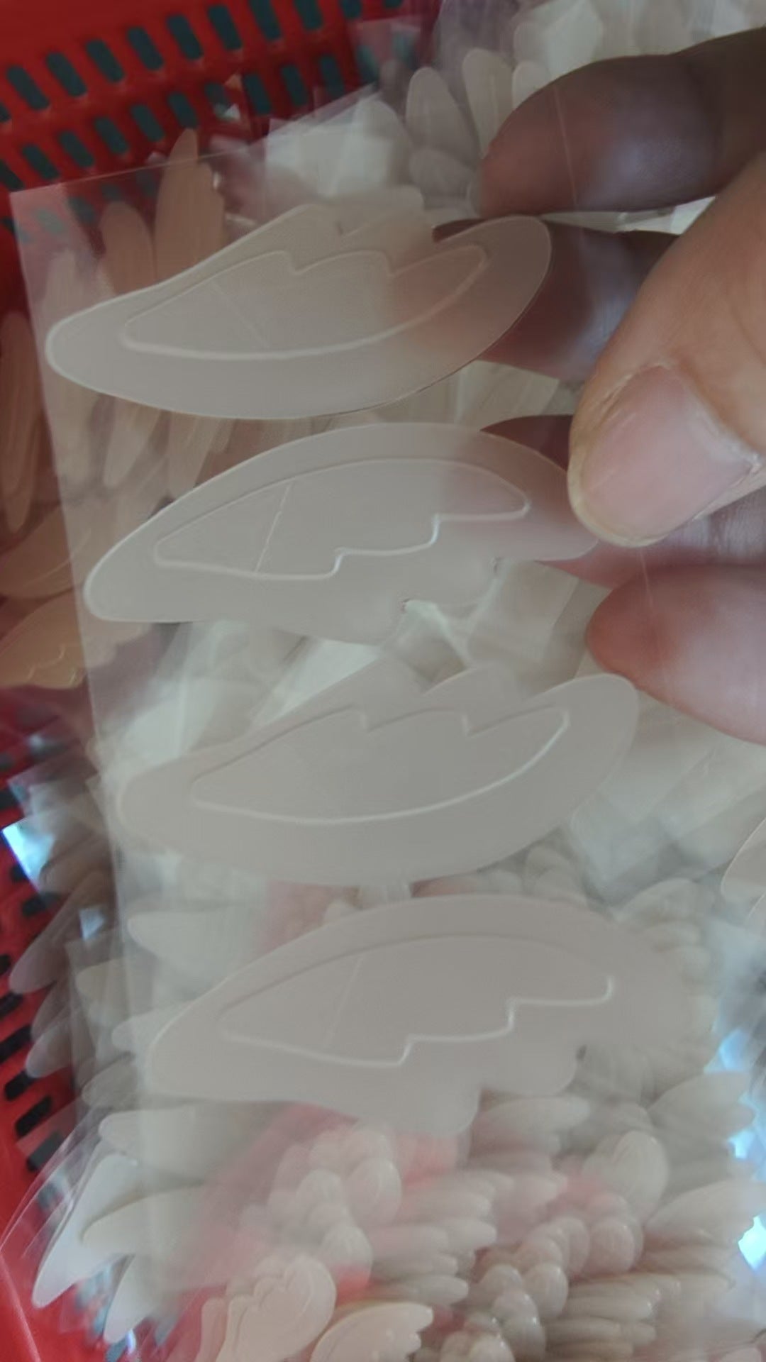Gadget Wind Silicone Bra Vertical Tape Magic Ear Clip