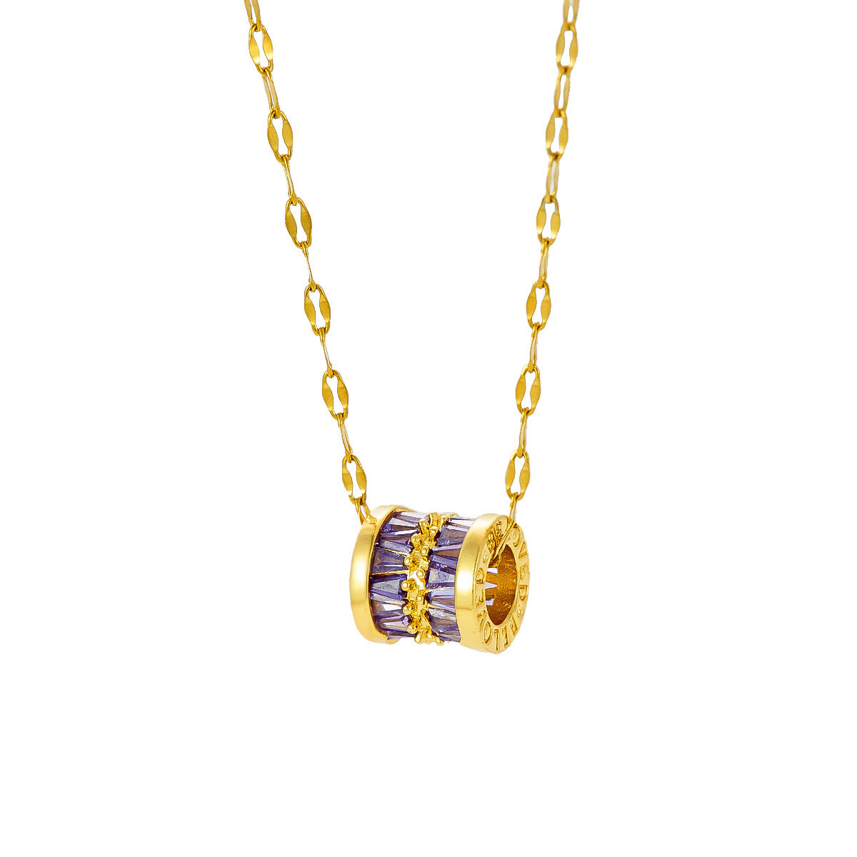 Women's Korean Titanium Steel Small Waist Affordable Luxury Fashion High-grade Necklace