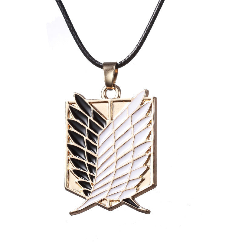 Anime Peripheral Attack On Titan Investigation Necklaces