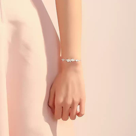 Evade Sterling Sier Light Luxury Minority Exquisite High Sense For Bracelet