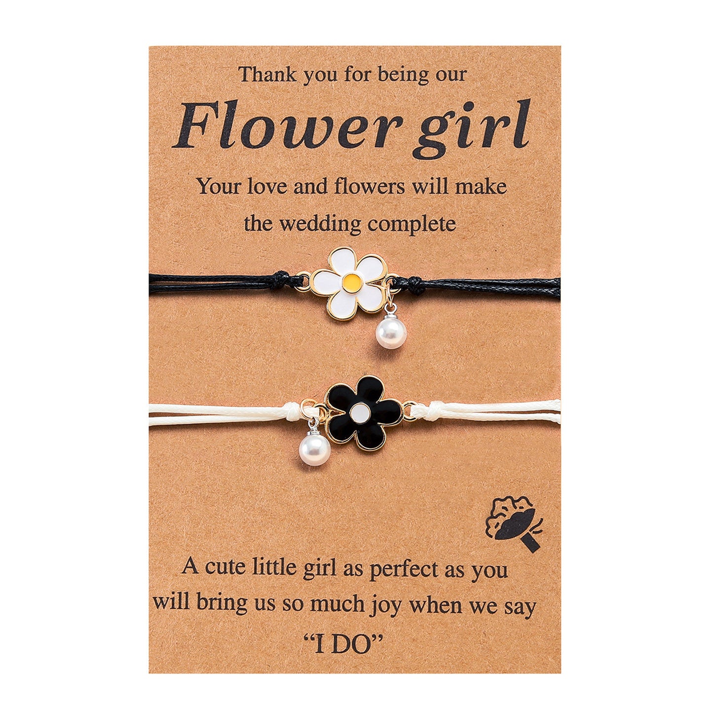 Personalized Flower Color Matching Small Fresh Bracelets