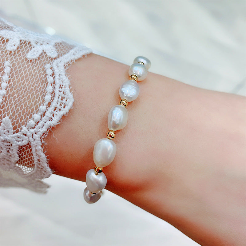 Water Pearl Simplicity Female Pull Design Bracelets