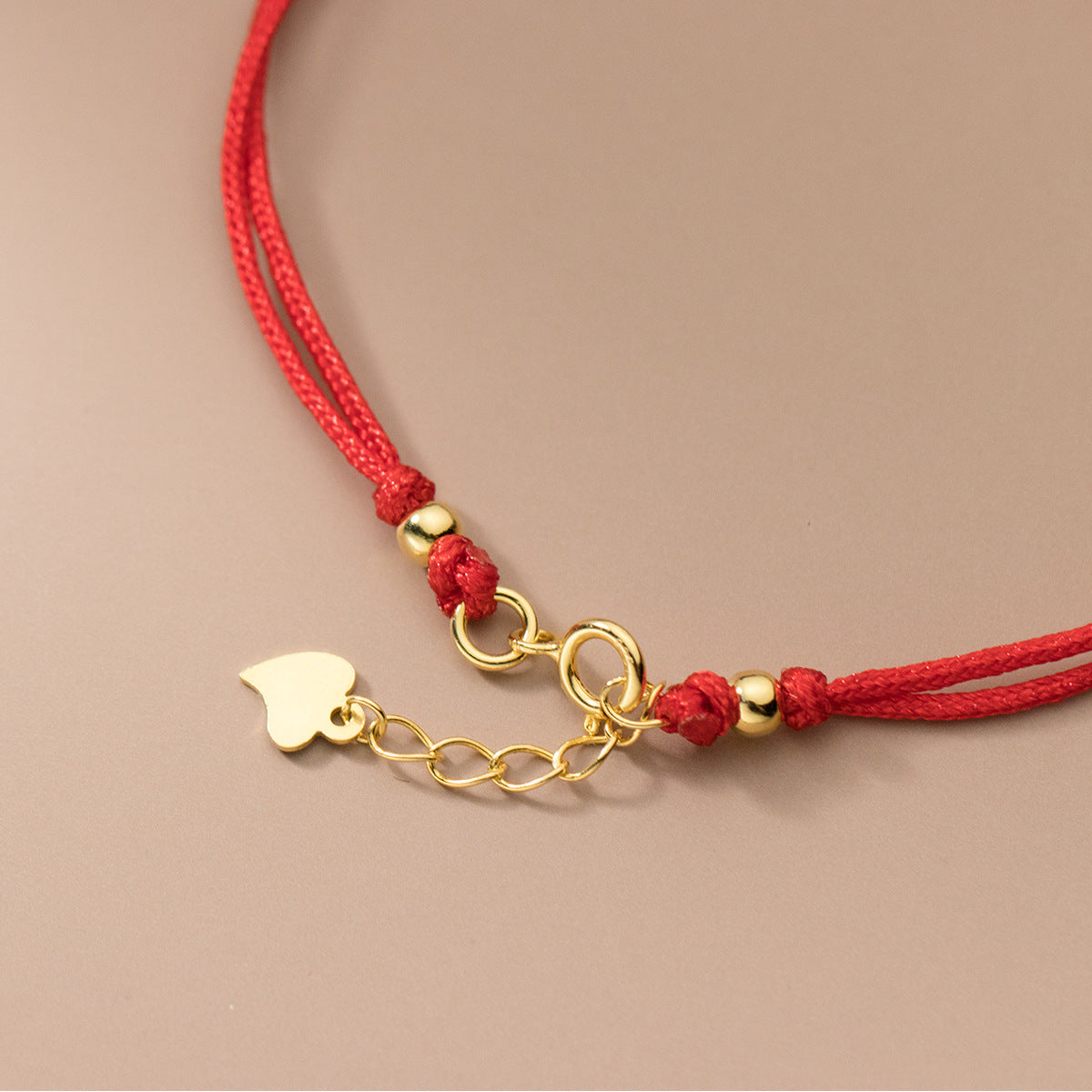 Plated Four-leaf Flower Bell With Tail Bracelets