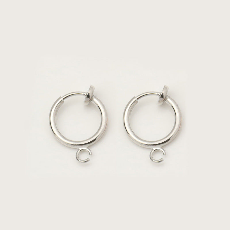 Korean Style Circle Personalized Simple Round Ear Clip