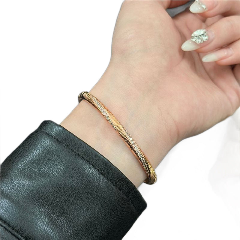 Inlaid Zircon Personality Special Interest Light Luxury Bracelets