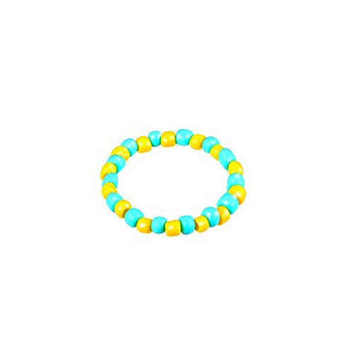 Bead Flower Colorful Woven Small Index Finger Female Rings