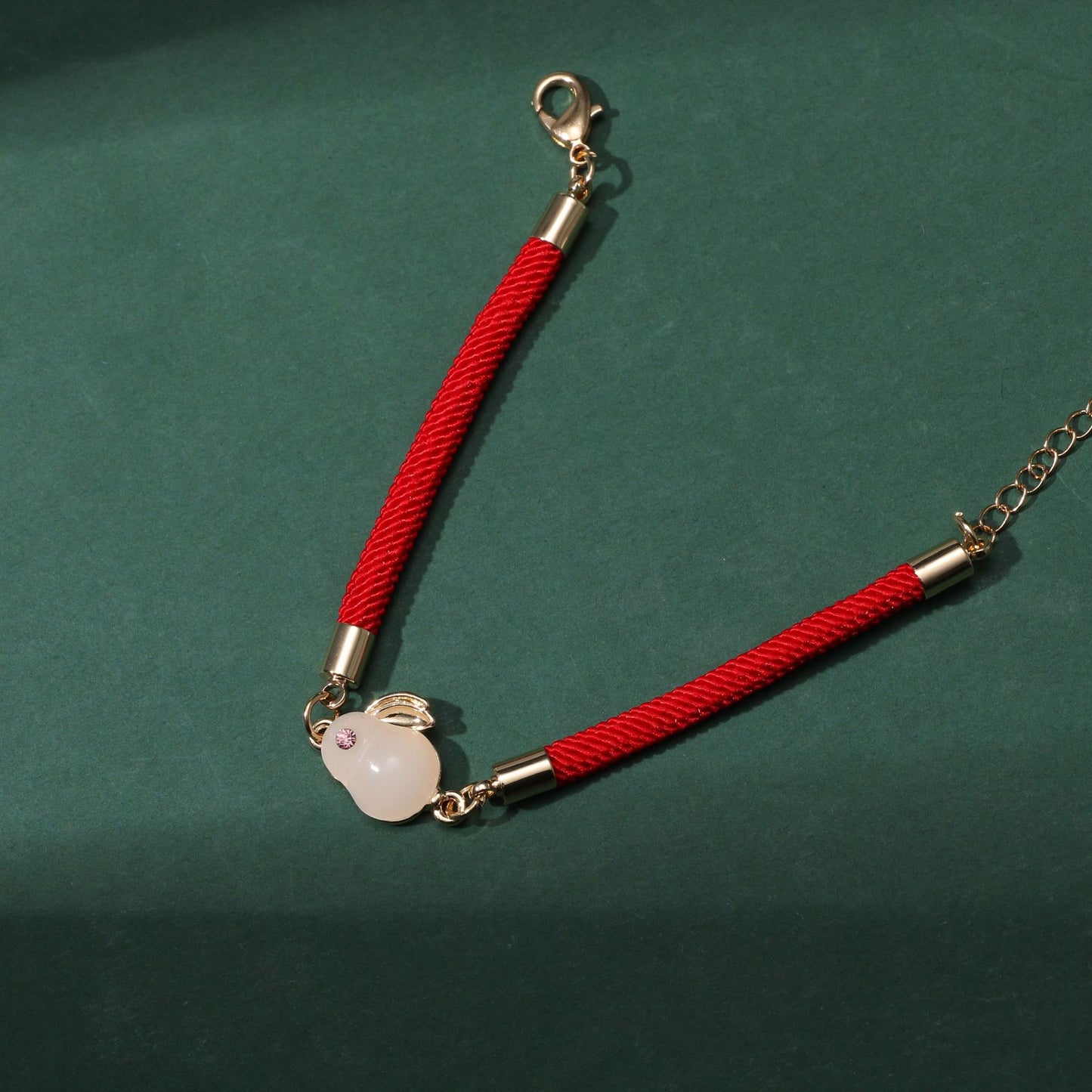 Yan National Mode Chinois Style Vintage Court Bracelets De Corde Rouge