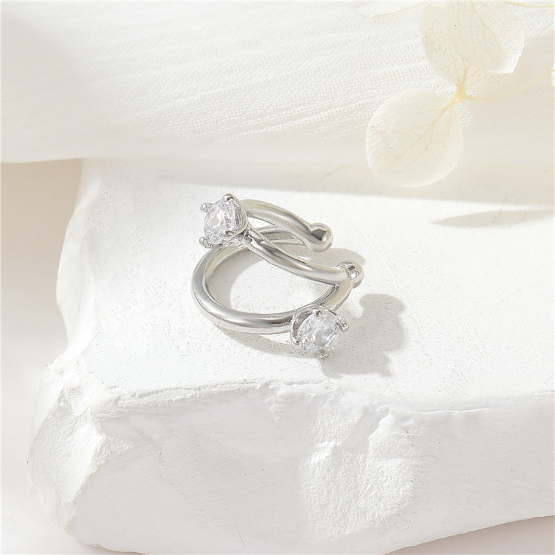Affordable Luxury U-shaped Painless Female High-grade Ear Clip