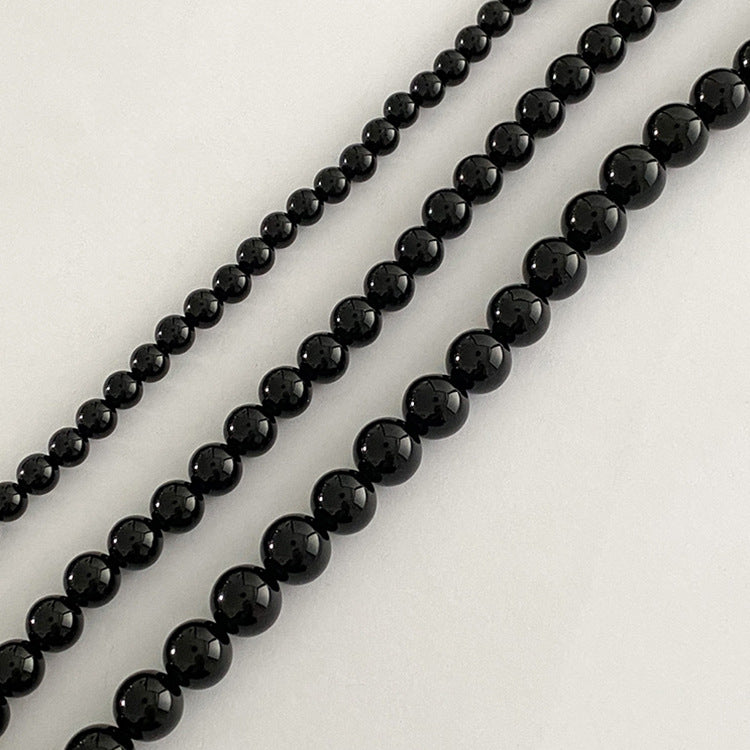 Women's Black Pearl For Design Simple Personality Necklaces