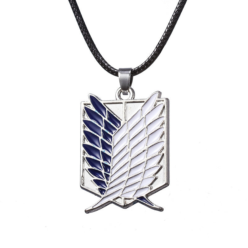 Anime Peripheral Attack On Titan Investigation Necklaces