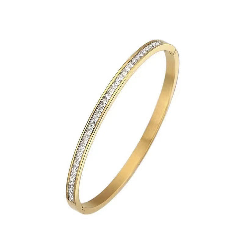 Classy Slouchy Women's Square Diamond For Jewelry Accessories