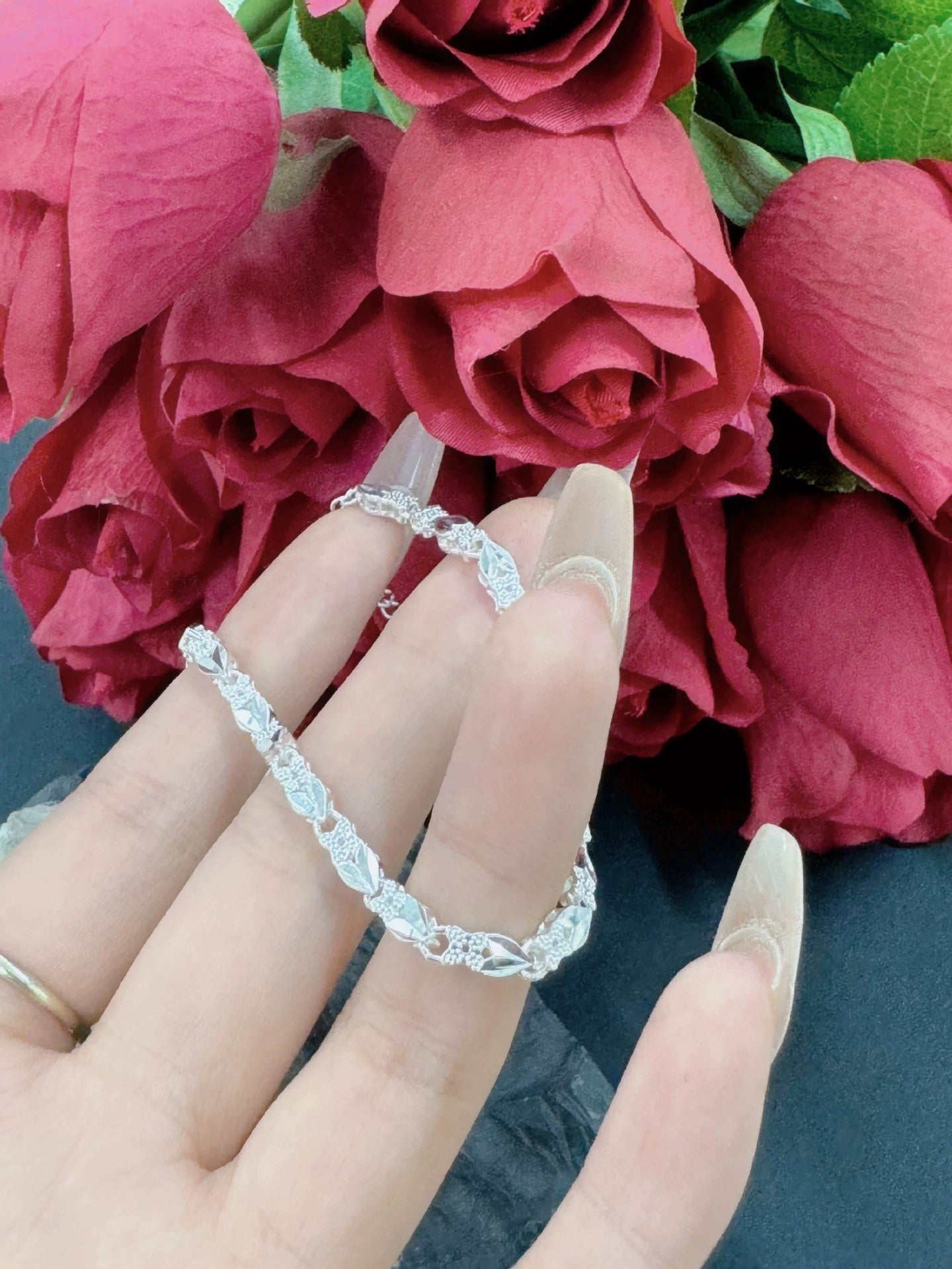Clover Female Stylish Adjustable Beautiful Design Bracelets