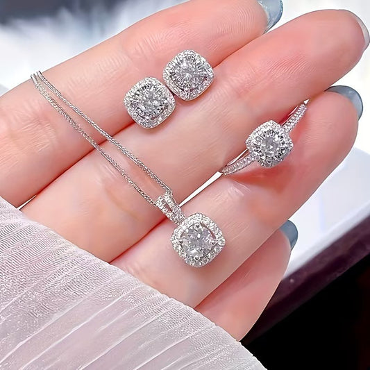Bag Diamond Female Karat Clavicle Chain Live Necklace