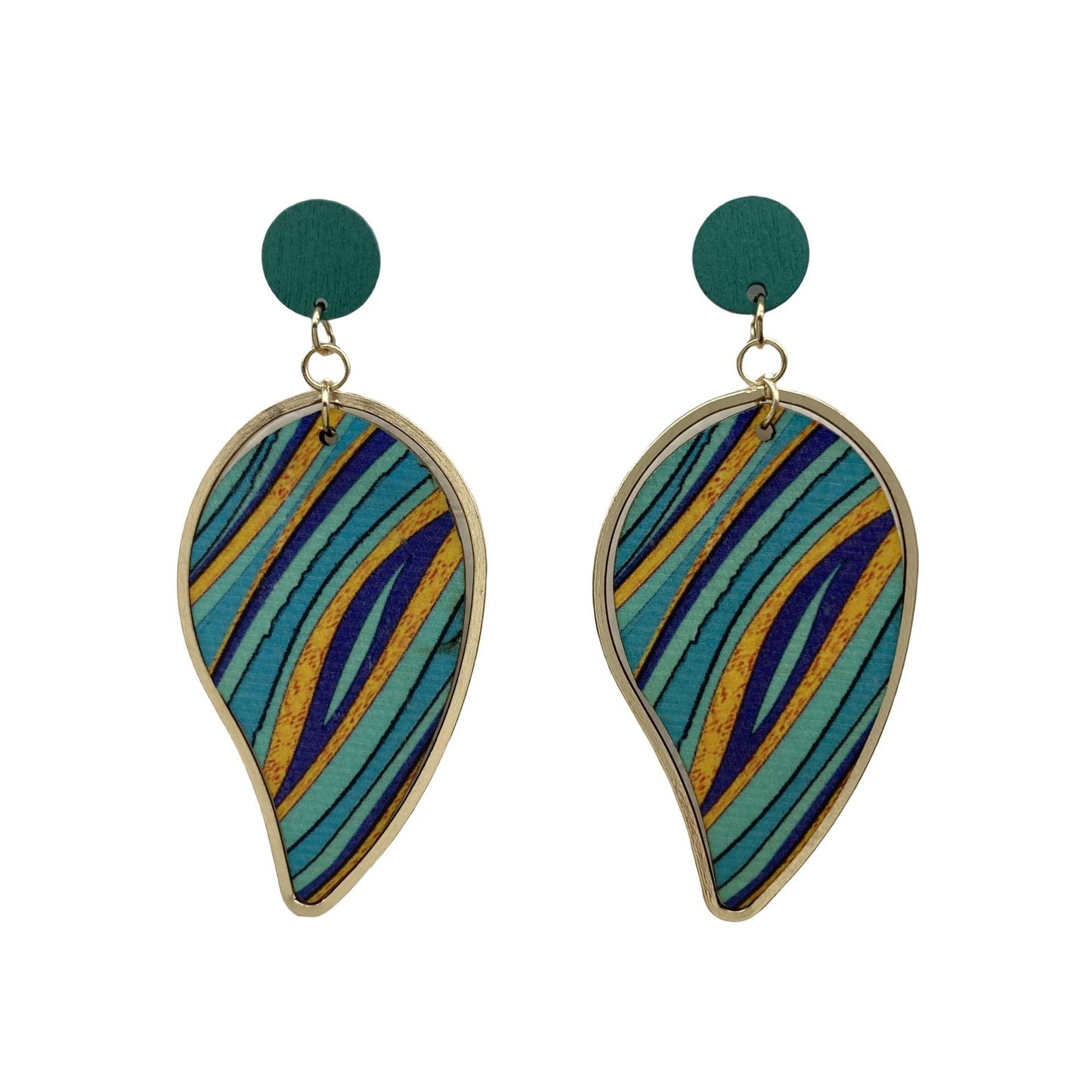 Beautiful Versatile Retro Blue Bohemian Jewelry Earrings