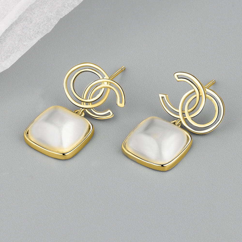 Opal Female Personality Creative And Elegant Earrings