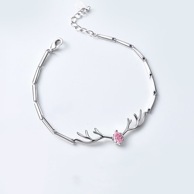 Korean Style Simple Carrying Strap Girlfriends Antlers Double Bracelets