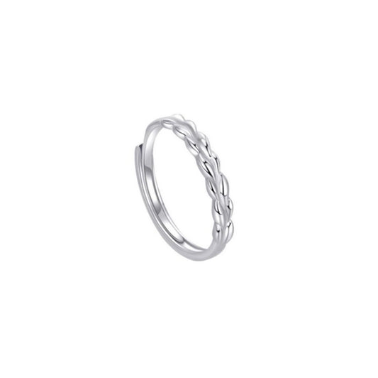 Rispenpaar Sterling Silber Damen Design Ringe