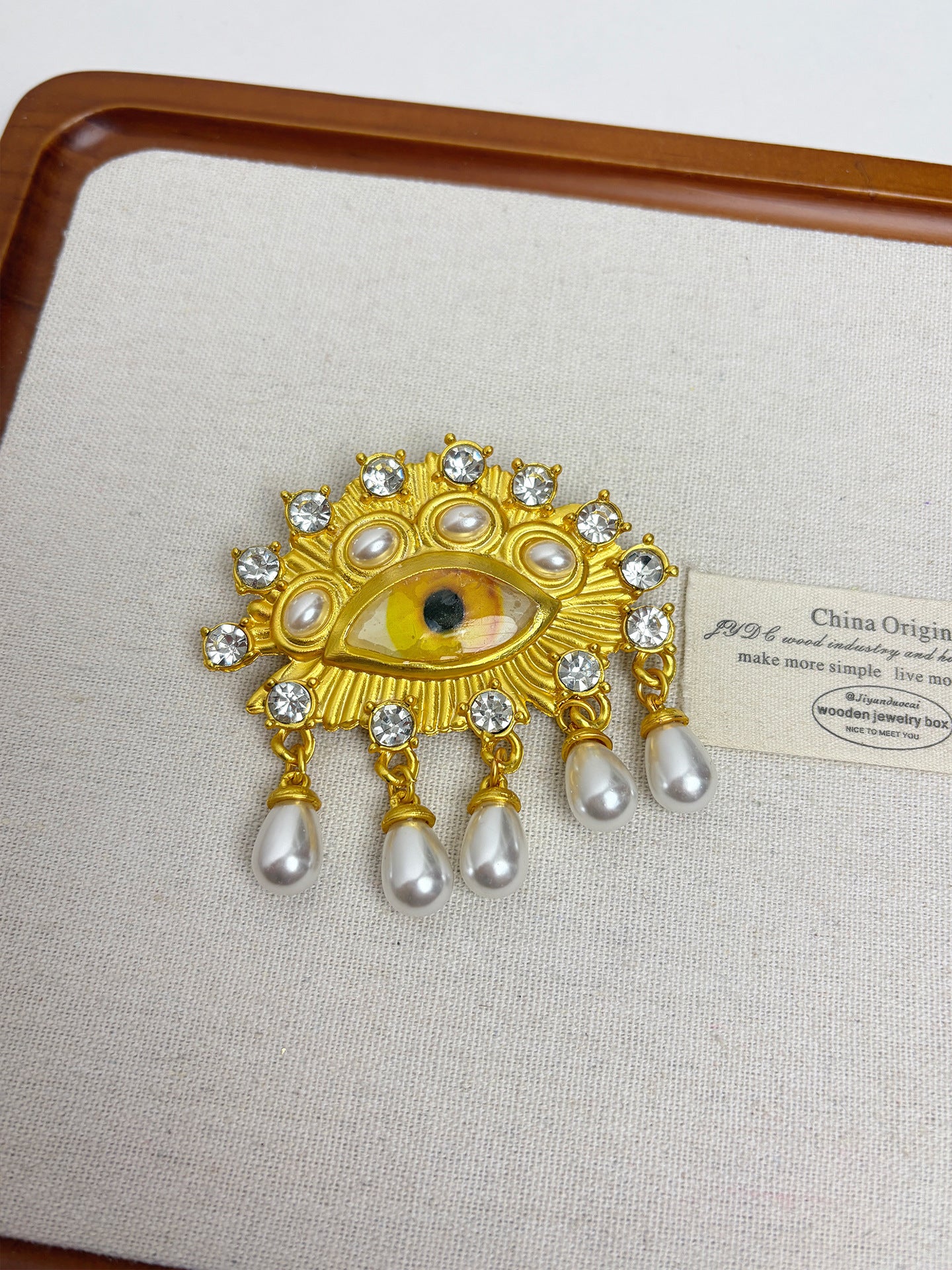 Personalized Eye Retro Three-dimensional Evil Eyes Earrings