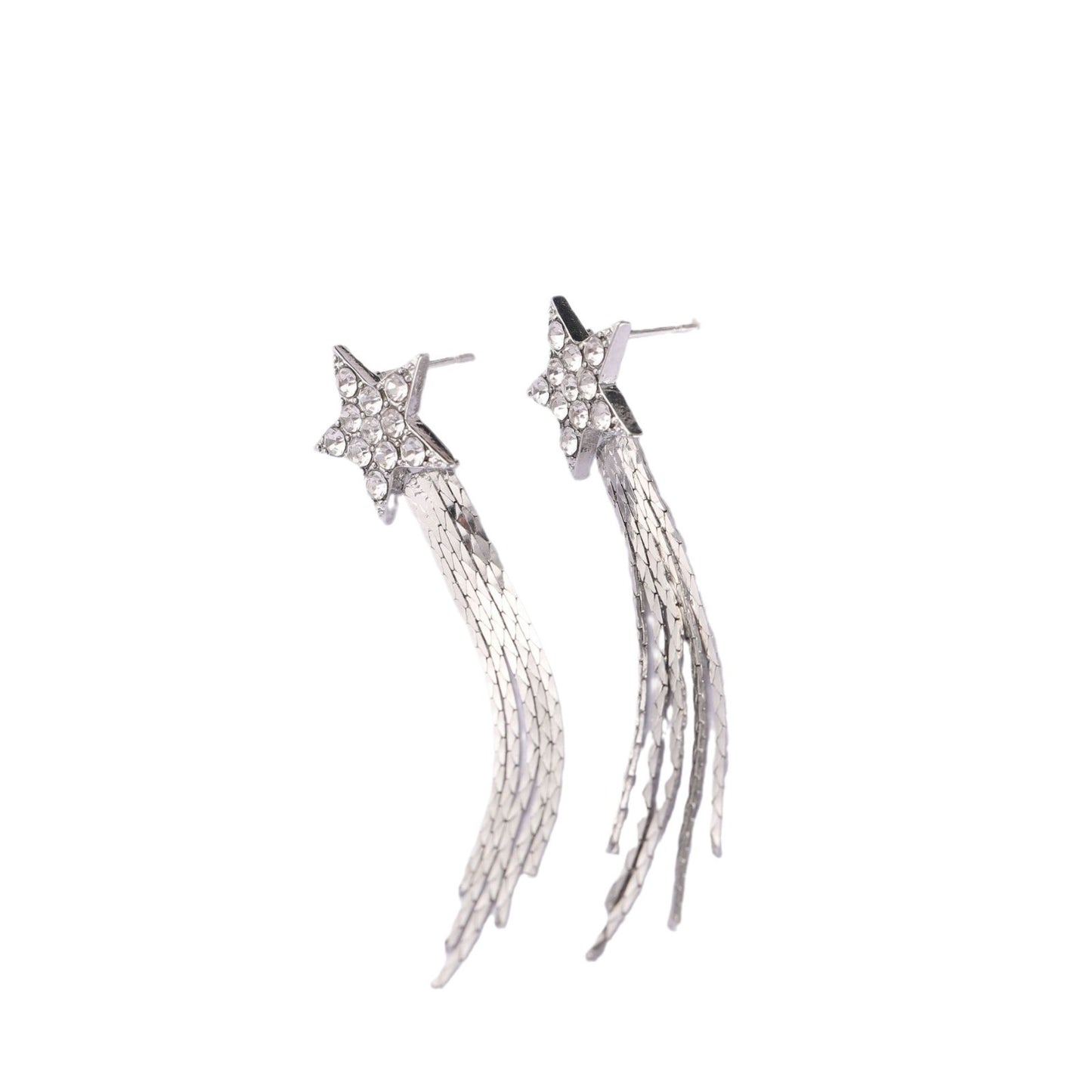 Exquisite Star Tassel Light Luxury Minority Earrings