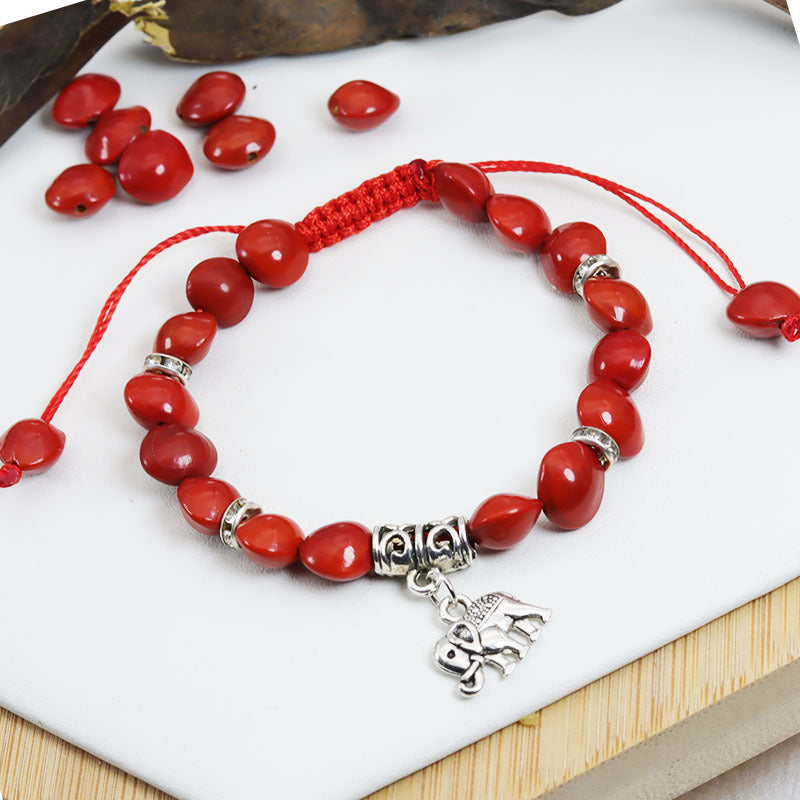 Women's & Men's Bodhi Seed String Scenic Spot Temple Fair Bracelet