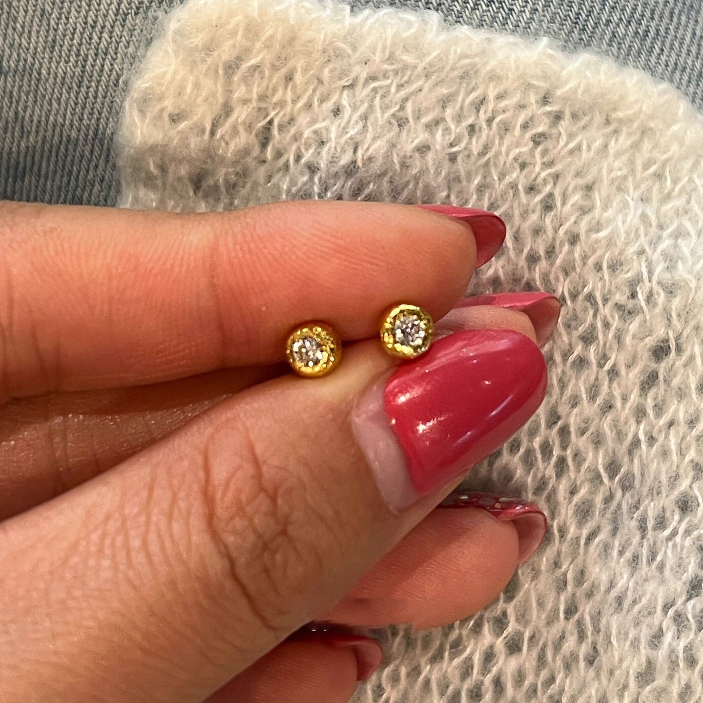 Women's Money Style Affordable Luxury Fashion Small Earrings