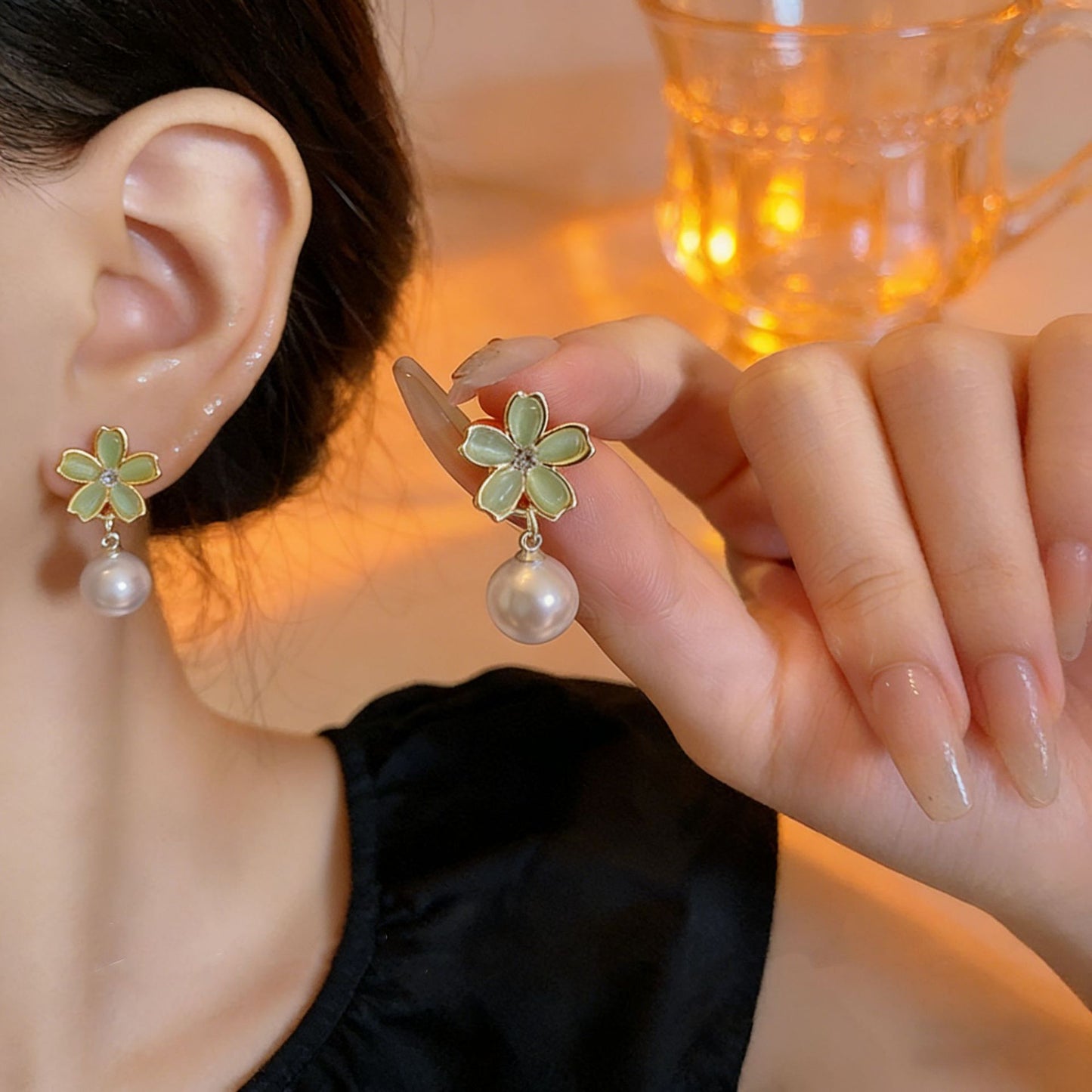 Luxury Long Fringe Simple Graceful Female Ear Clip