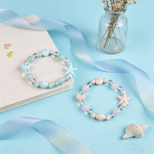 Women's Ceramic Design Simple Fresh Ocean Series Bracelets