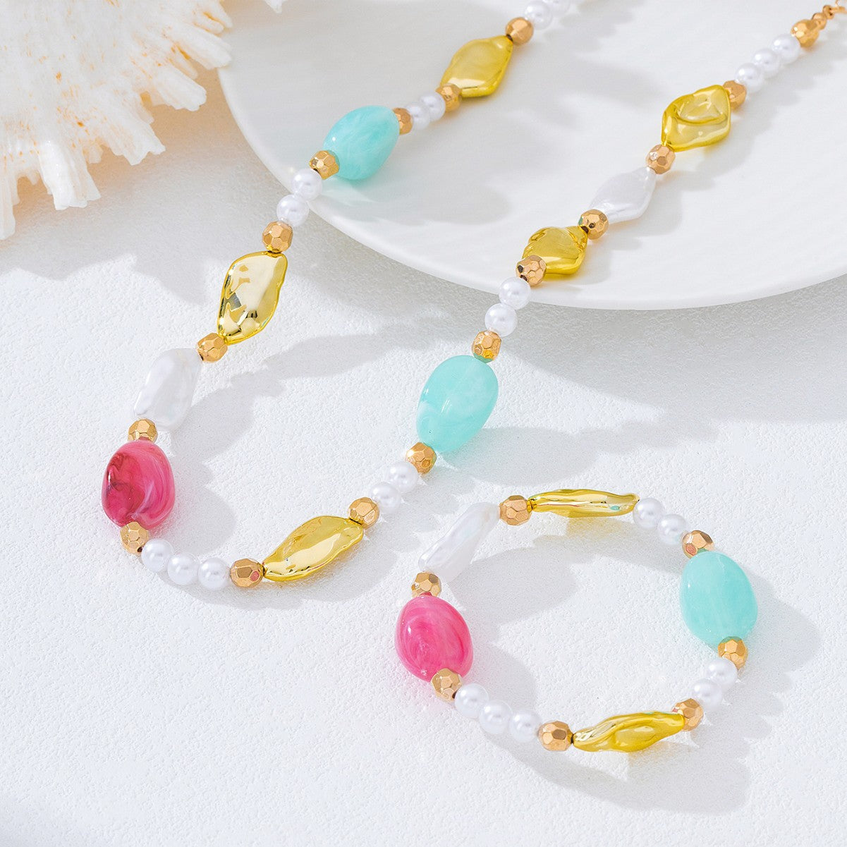 Women's Design Random Irregular Beaded Suitable For Jewelry Set