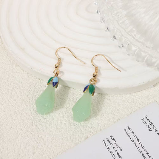 Luxury High-grade Tassel Design Sense Niche Middle Earrings