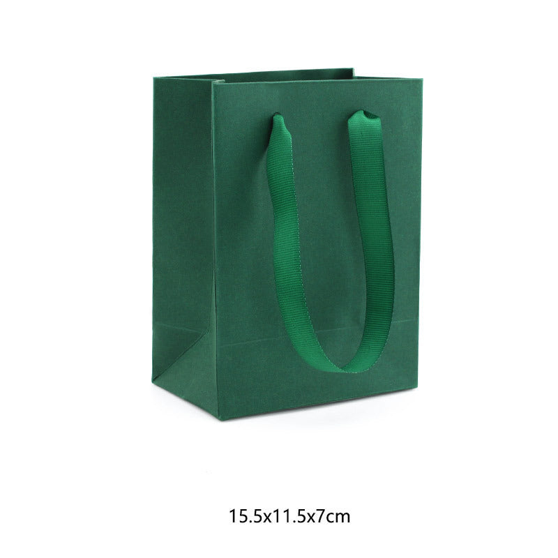 Green Special Paper Jewelry Box Gift Rings