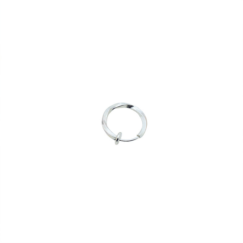 Versatile Glamorous Exaggerated Spring Twisted Big Ear Clip