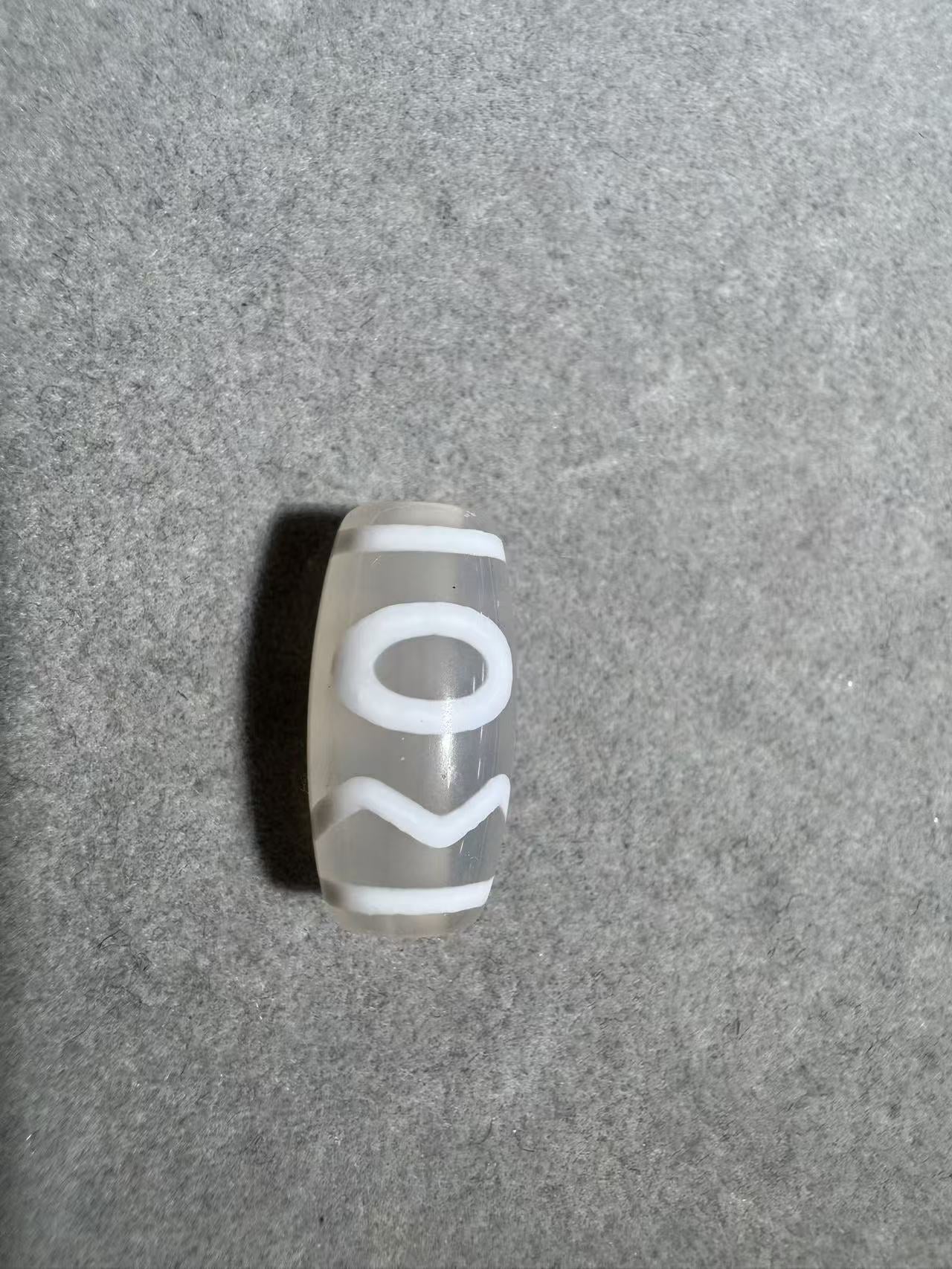 Agate Snowland White Tiger Tooth Multi Totem Bracelet