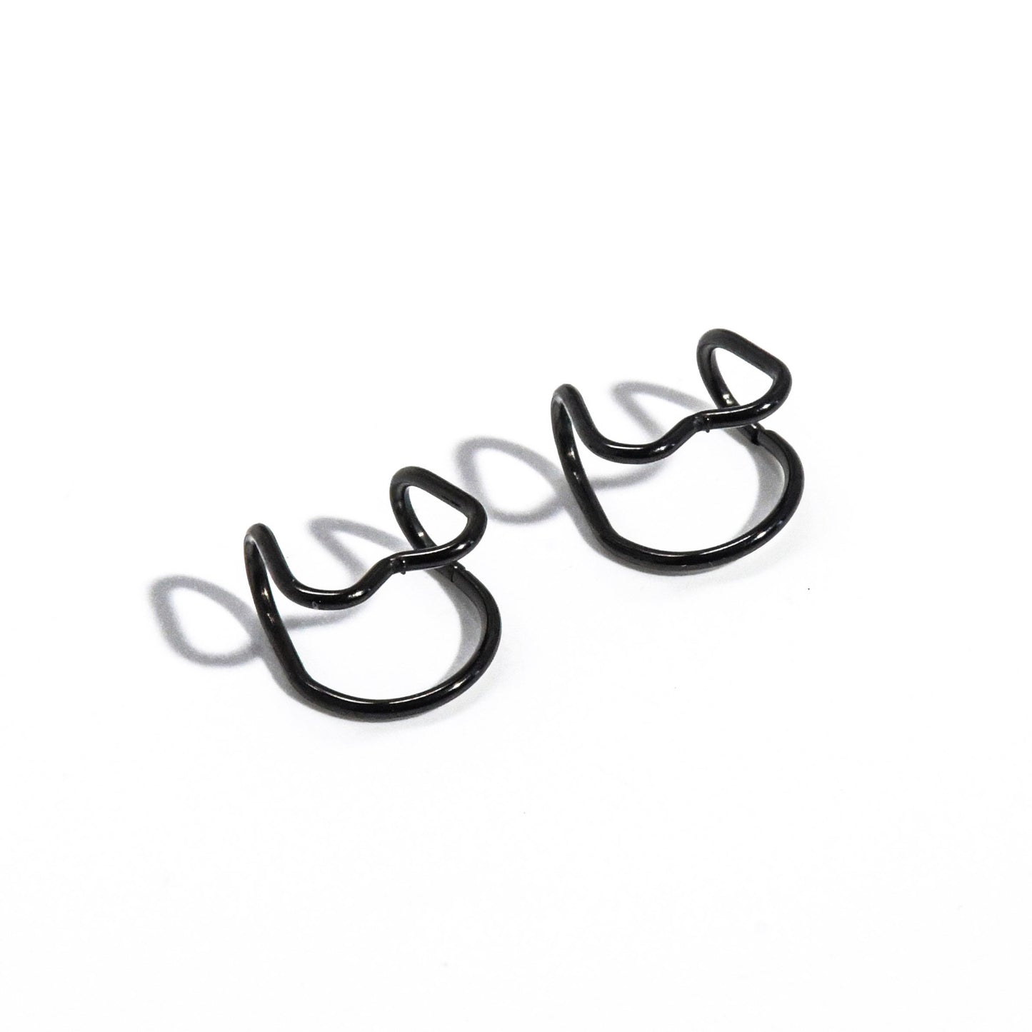 Women's Korean Style Simple Heart-shaped Peach Heart Stainless Ear Clip