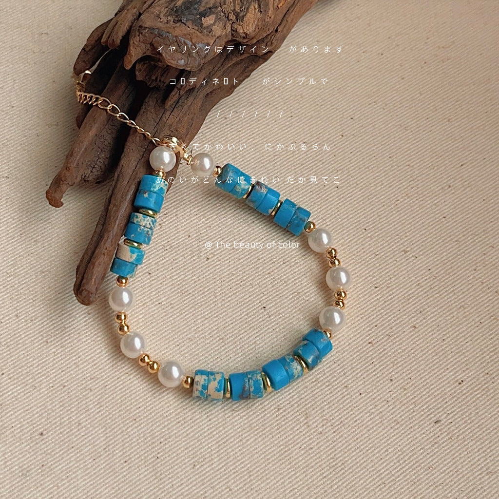 Chinese Style Natural Stone Handmade Design Bracelets