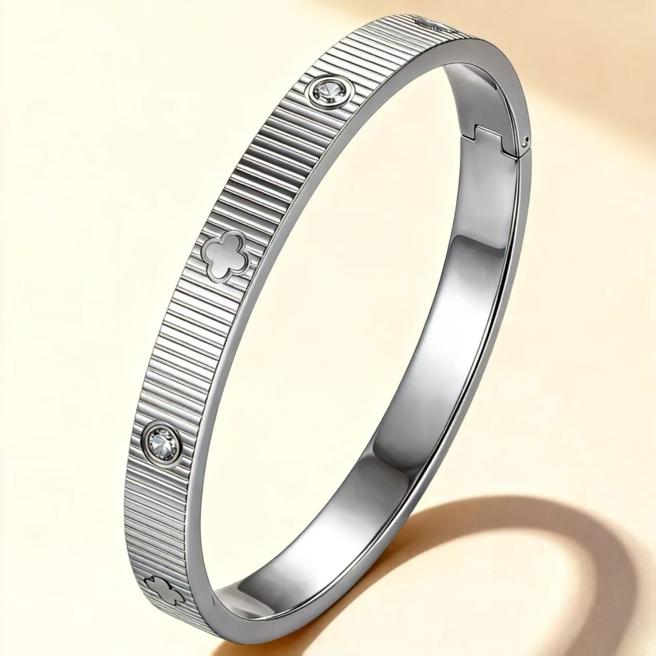 Titanium Steel Female Diamond High-grade Stainless Bracelet