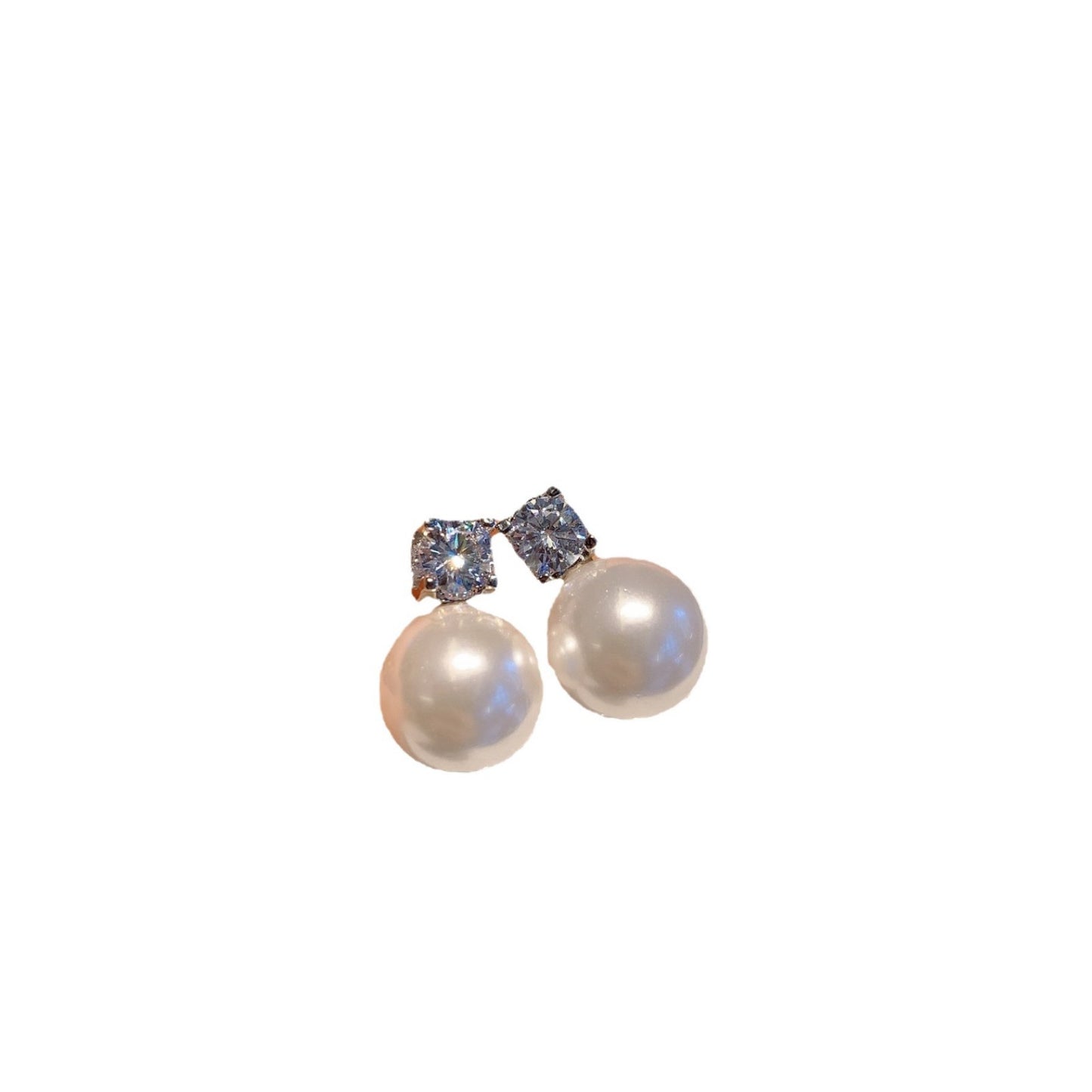 Women's Live Broadcast Australia Fritillary Pearl Eardrops Personalized Cold Jewelry Set