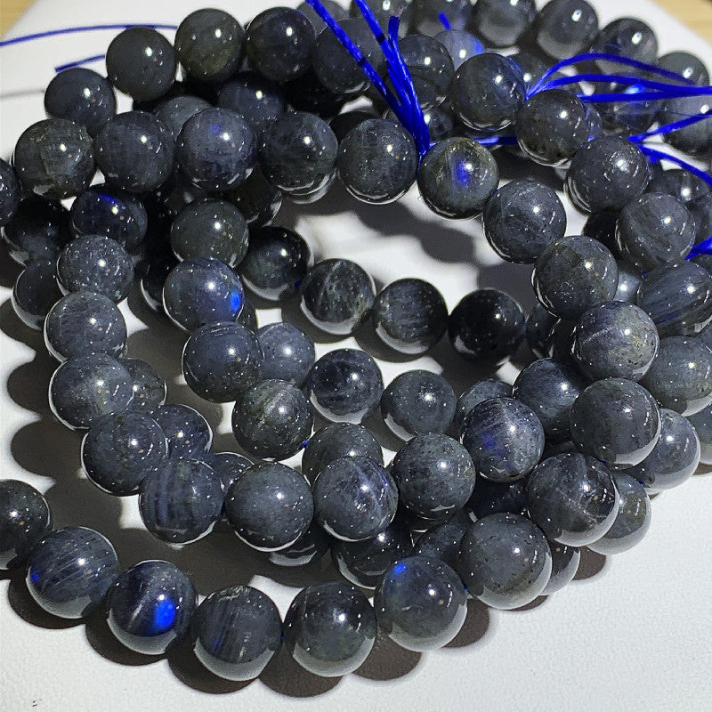 Natural Black Blue Light Cat Eye Bracelets