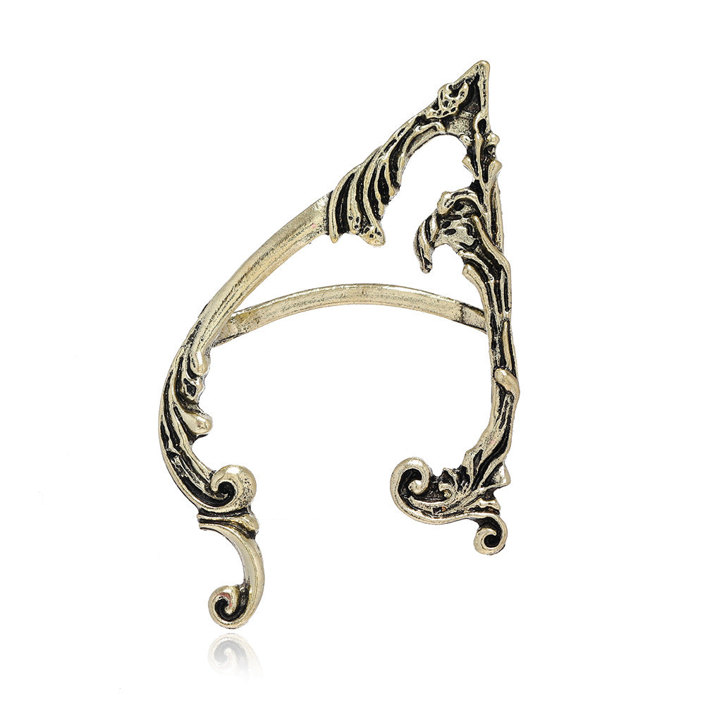 Women's Exaggerated Personalized Dark Vintage Elf Cuff Ear Clip