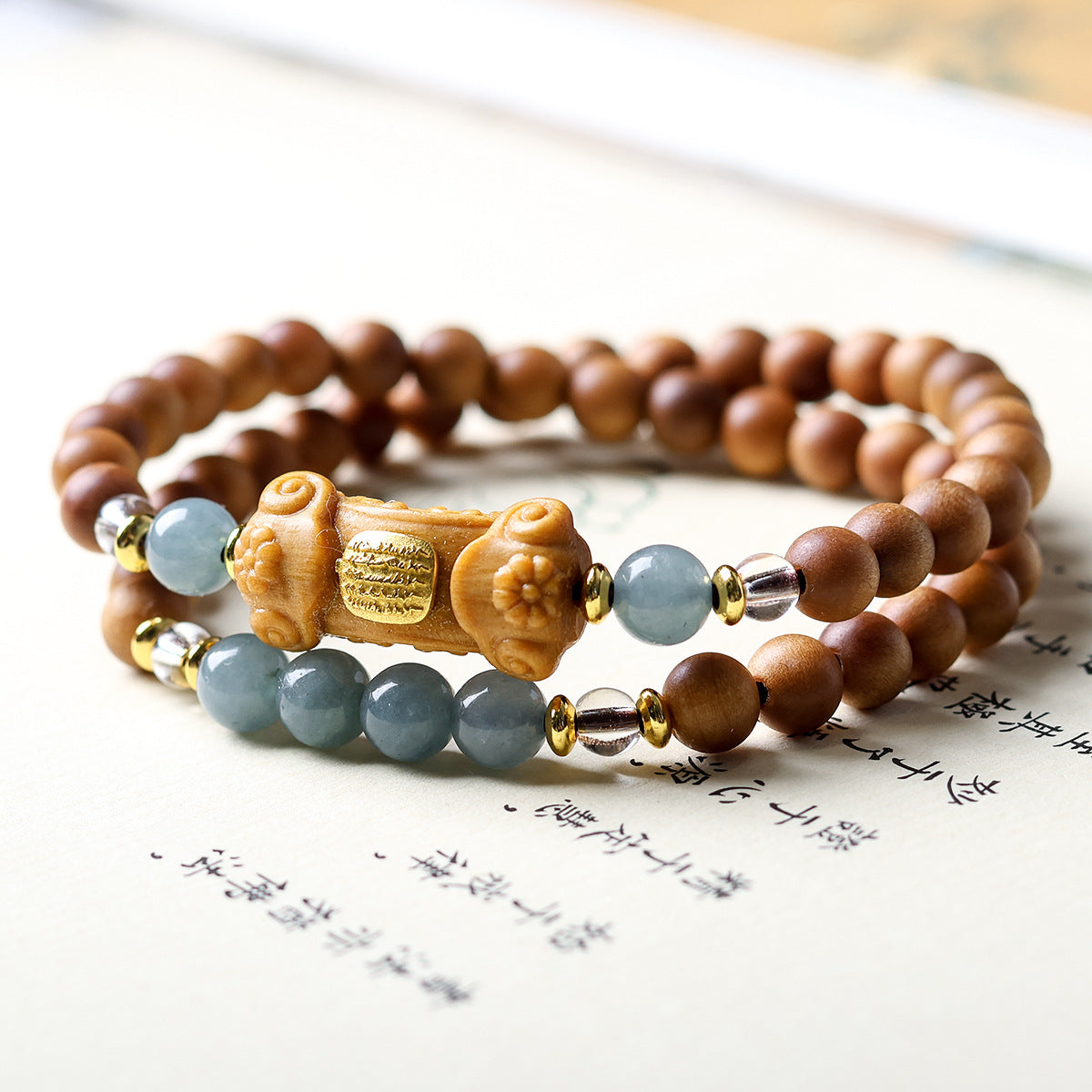 Broadcast Sandal Ebony Lotus Crafts Beading Bracelets