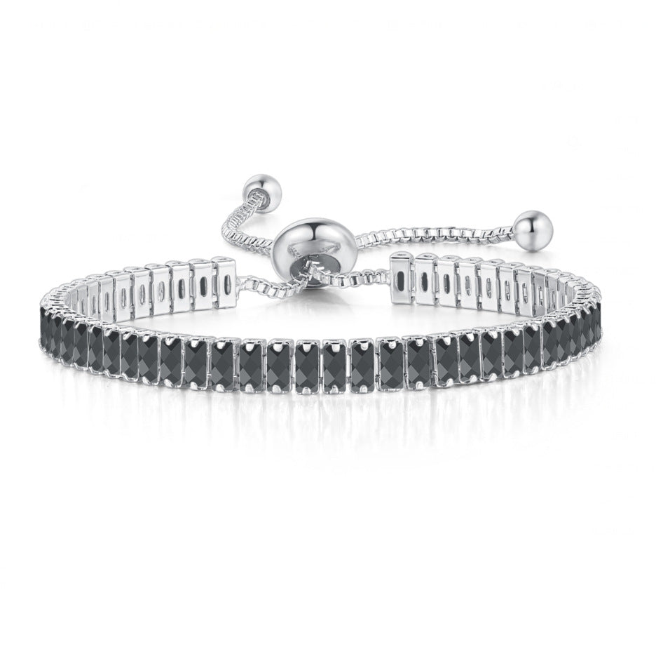 Beliebte rechteckige Zirkon-Armbänder für Damen