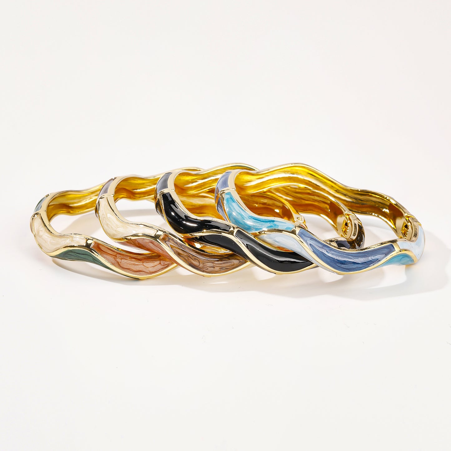 Oval Brushed Open Adjustable Fashionable Temperament Mild Luxury Retro Personalized Bracelet